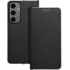 Luna Book Carbon For Samsung S24 Fe Black OEM
