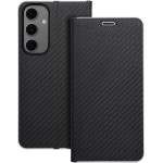 Luna Book Carbon For Samsung S24 Fe Black OEM