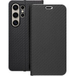 Luna Book Carbon For Samsung S24 Ultra Black OEM