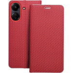 Luna Book Carbon For Xiaomi Redmi 13C / Poco C65 Red OEM