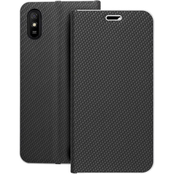 Luna Book Carbon For Xiaomi Redmi 9AT / Redmi 9A Black OEM