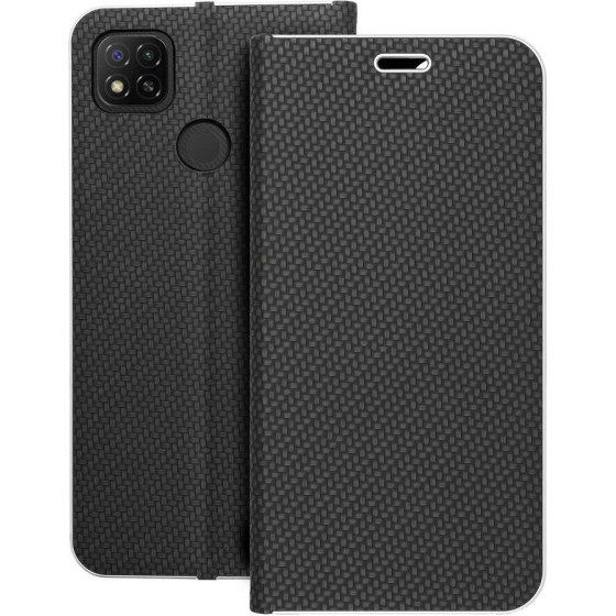 Luna Book Carbon For Xiaomi Redmi 9C / 9C Nfc Black OEM
