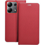 Luna Book Carbon For Xiaomi Redmi Note 13 4G Red OEM