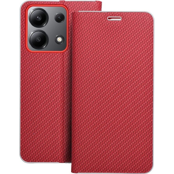 Luna Book Carbon For Xiaomi Redmi Note 13 4G Red OEM