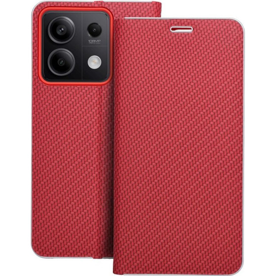 Luna Book Carbon For Xiaomi Redmi Note 13 5G Red OEM