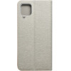 Luna Book Gold For Samsung A12 / M12 Silver OEM