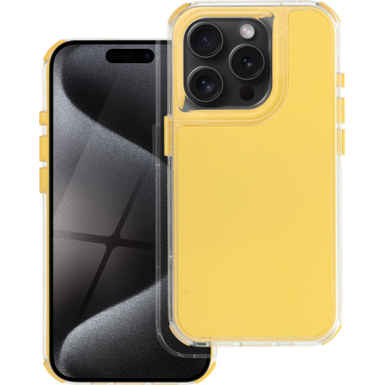 Matrix Case For Iphone 15 Pro Yellow OEM