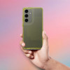 Matrix Clear Case For Samsung S25 Ultra Yellow OEM