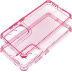 Matrix Clear Case For Xiaomi Redmi Note 14 4G (Global - 164,84mm x 78,15mm x 8,16mm) Powder Pink OEM