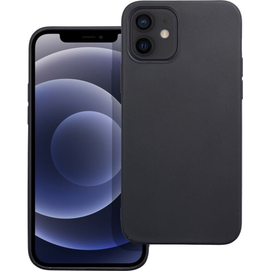Matt Case For Iphone 12 Black OEM