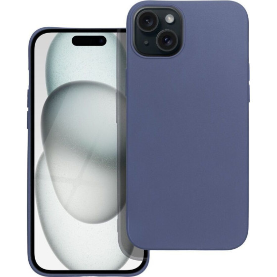Matt Case For Iphone 15 Plus Blue OEM