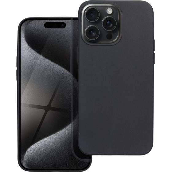 Matt Case For Iphone 15 Pro Max Black OEM