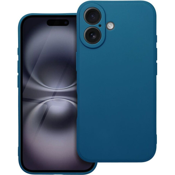 Matt Case For Iphone 16 Blue OEM