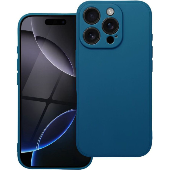 Matt Case For Iphone 16 Pro Blue OEM