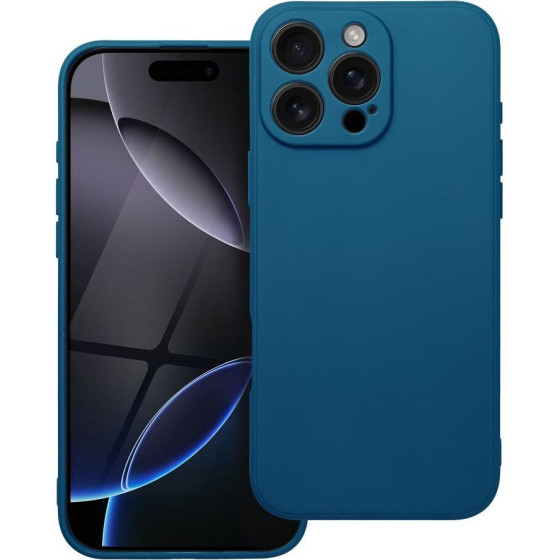 Matt Case For Iphone 16 Pro Max Blue OEM
