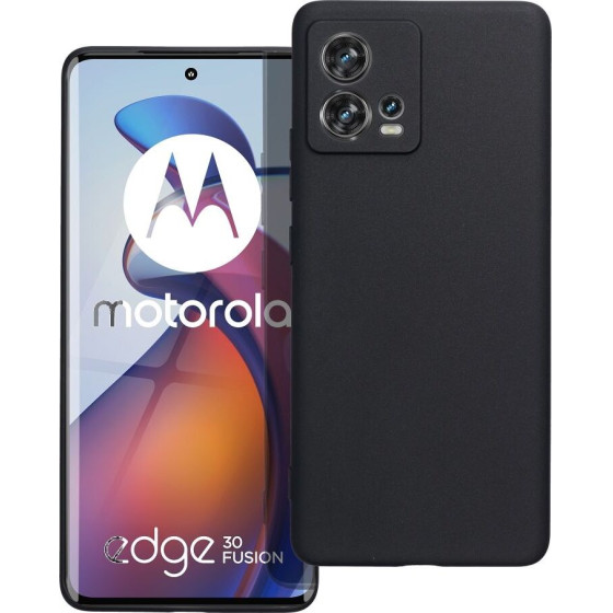 Matt Case For Motorola Edge 30 Fusion Black OEM