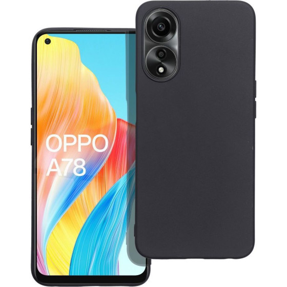 Matt Case For Oppo A78 5G Black OEM