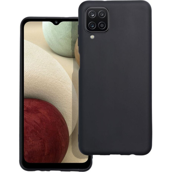 Matt Case For Samsung A12 5G Black OEM