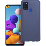 Matt Case For Samsung A21S Blue OEM