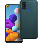 Matt Case For Samsung A21S Dark Green OEM
