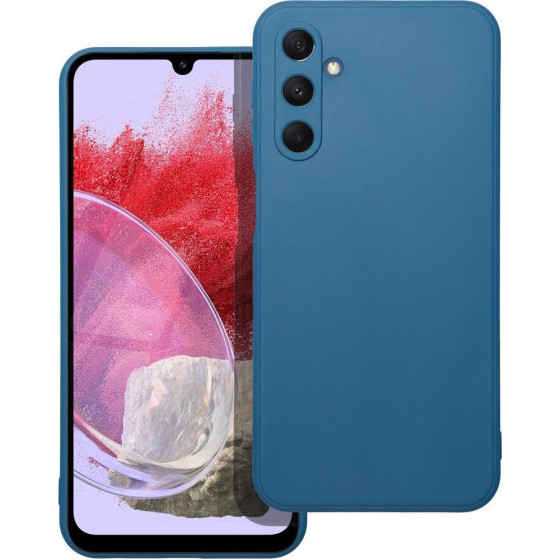 Matt Case For Samsung M34 Blue OEM