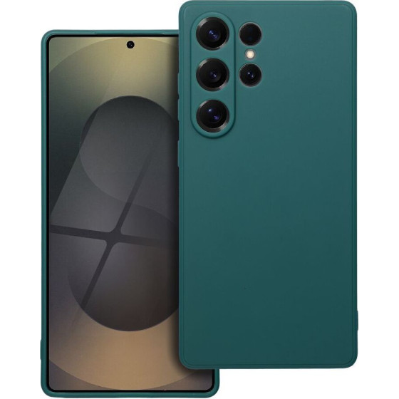 Matt Case For Samsung S25 Ultra Dark Green OEM