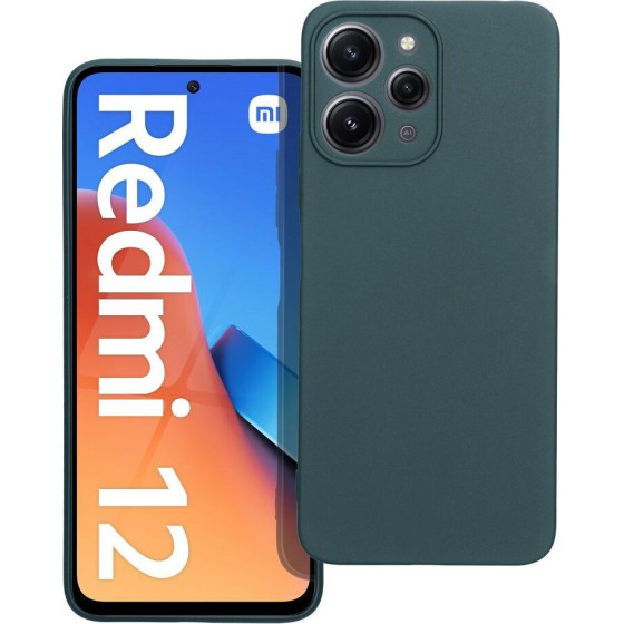 Matt Case For Xiaomi Redmi 12 4G / Redmi 12 5G Dark Green OEM