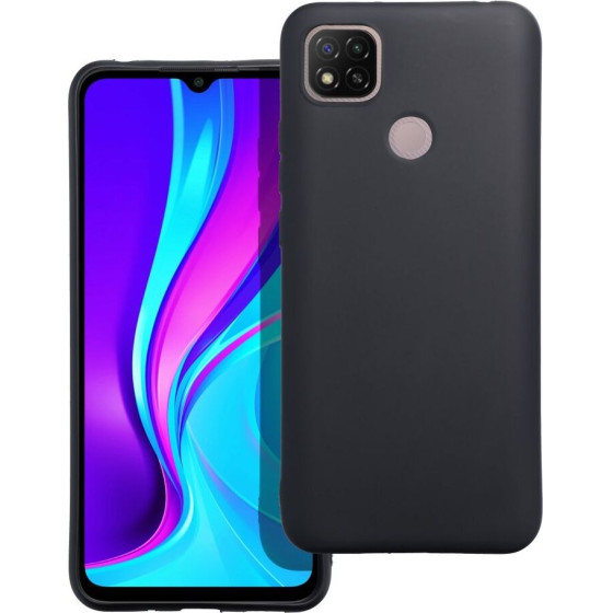 Matt Case For Xiaomi Redmi 9C Black OEM