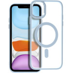 Matte Mag Cover Case Compatible With Magsafe For Iphone 11 Blue OEM