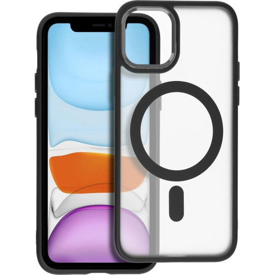 Matte Mag Cover Case Compatible With Magsafe For Iphone 11 Pro Black OEM