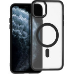 Matte Mag Cover Case Compatible With Magsafe For Iphone 11 Pro Max Black OEM