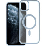 Matte Mag Cover Case Compatible With Magsafe For Iphone 11 Pro Max Blue OEM