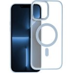 Matte Mag Cover Case Compatible With Magsafe For Iphone 13 Pro Blue OEM