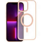 Matte Mag Cover Case Compatible With Magsafe For Iphone 13 Pro Max Pink OEM