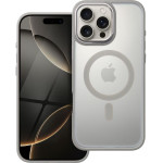Matte Mag Cover Case Compatible With Magsafe For Iphone 16 Pro Max Titanium OEM