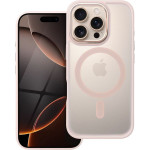 Matte Mag Cover Case Compatible With Magsafe For Iphone 16 Pro Pink OEM
