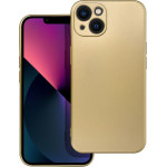 Metallic Case For Iphone 13 Gold OEM