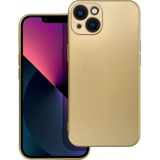 Metallic Case For Iphone 13 Gold OEM