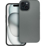 Metallic Case For Iphone 15 Grey OEM