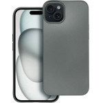 Metallic Case For Iphone 15 Plus Grey OEM