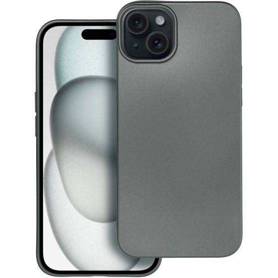 Metallic Case For Iphone 15 Plus Grey OEM