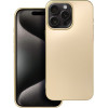 Metallic Case For Iphone 15 Pro Max Gold OEM