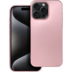 Metallic Case For Iphone 15 Pro Max Pink OEM