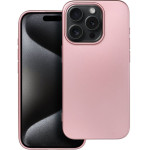 Metallic Case For Iphone 15 Pro Pink OEM