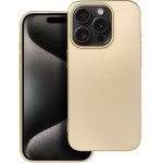 Metallic Case For Iphone 15 Pro Pro Gold OEM
