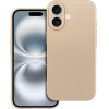 Metallic Case For Iphone 16 Gold OEM