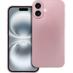 Metallic Case For Iphone 16 Plus Pink OEM