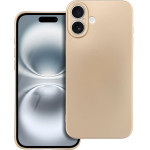 Metallic Case For Iphone 16 Plus Plus Gold OEM