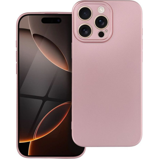 Metallic Case For Iphone 16 Pro Max Pink OEM