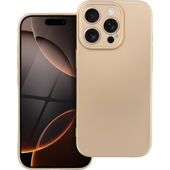 Metallic Case For Iphone 16 Pro Pro Gold OEM